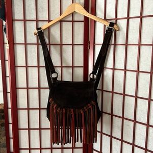 VINTAGE Missoni Suede Backpack